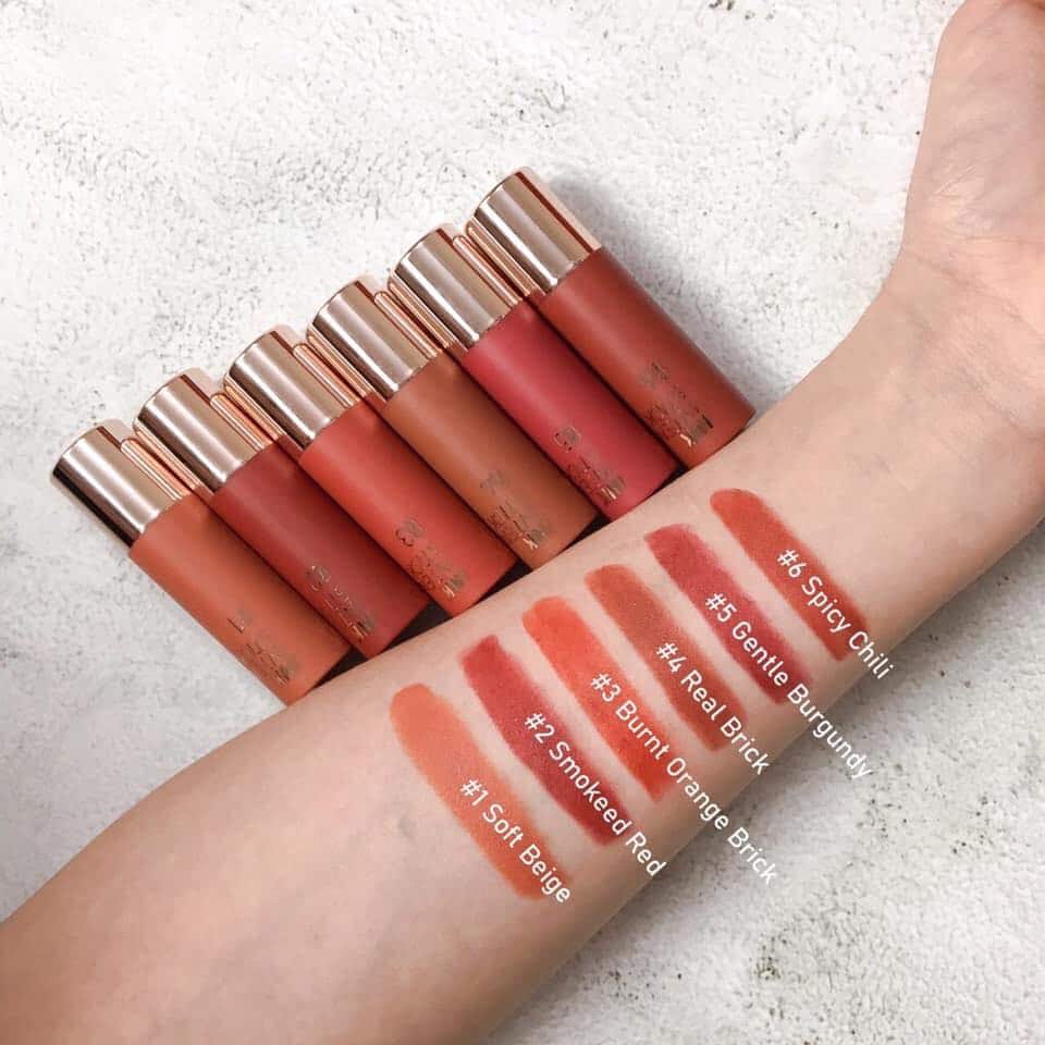 Swatch + Review son thỏi Peripera Ink Velvet Intense Stick