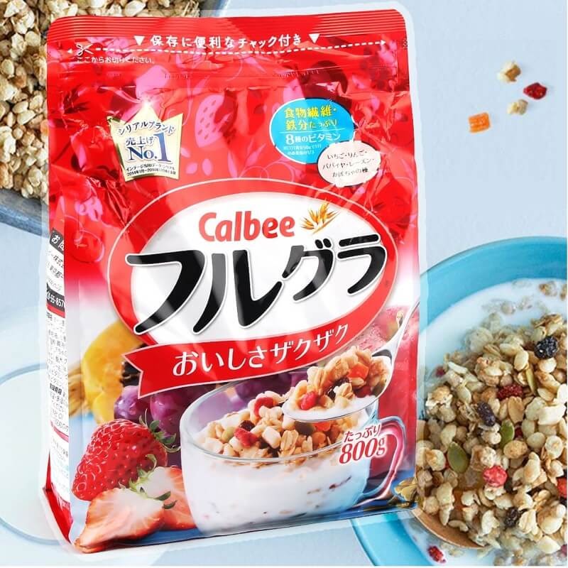 Đối tượng sử dụng ngũ cốc Calbee Nhật Bản