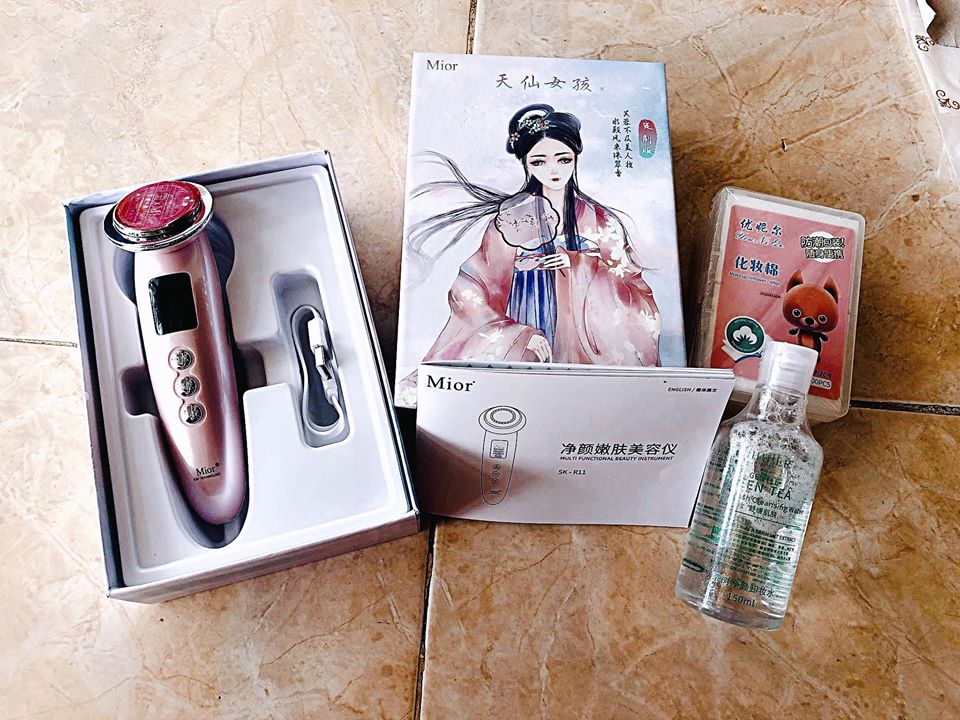 Review máy chăm sóc da mặt Mior R11 sau 1 tháng sử dụng