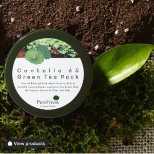 pure heals centella 65 green tea pack