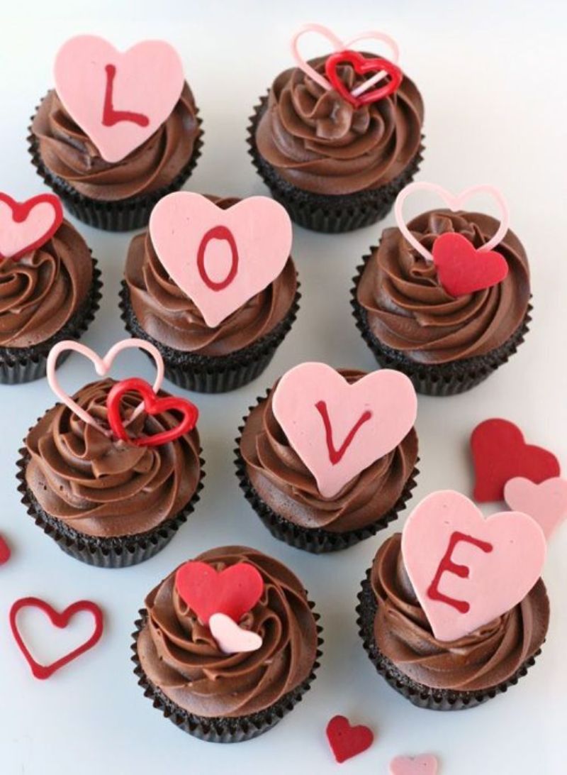 cupcake valentine