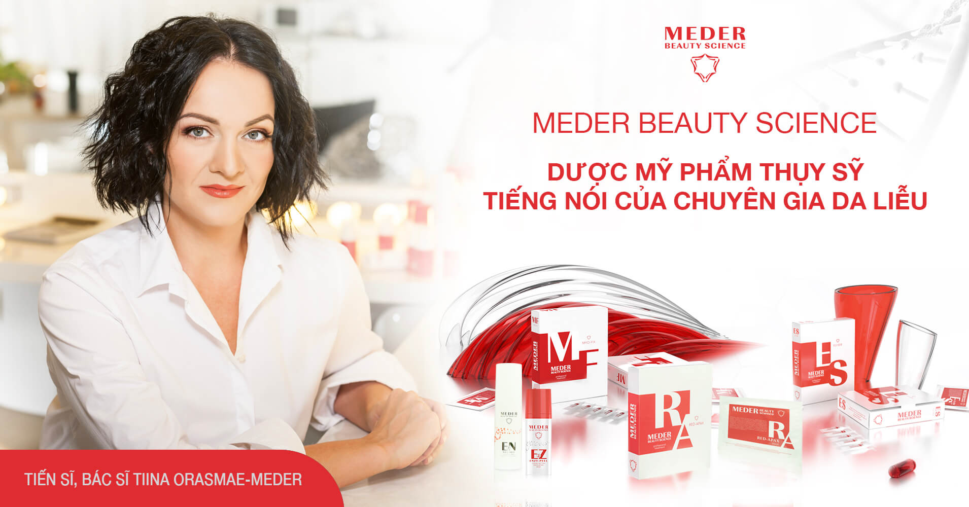 Meder Beauty Science - Dược mỹ phẩm được chuyên gia da liễu khuyên dùng